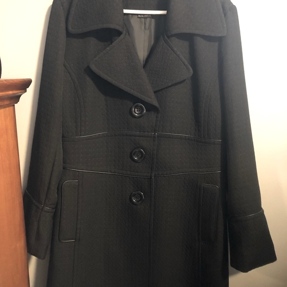 Bianca nygard black coat - Picture 1 of 3